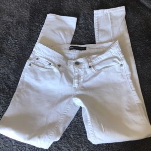 Levi 524 too superlow white jeans sz 3